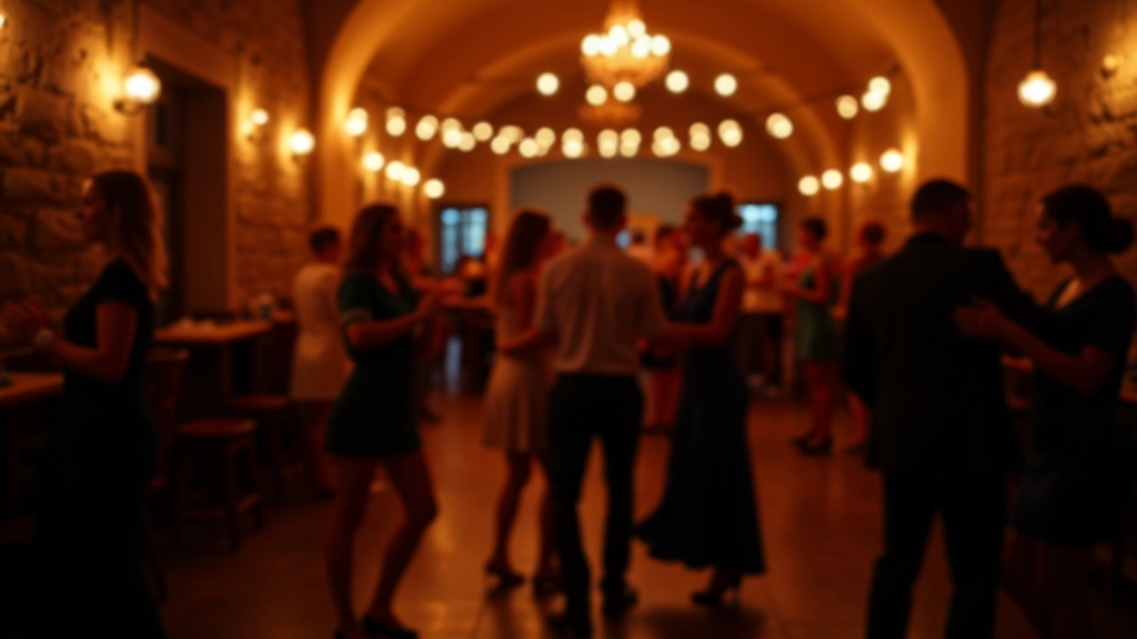 Bachata dance night in Tallinn Old Town